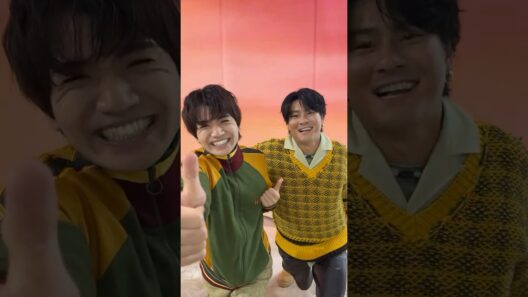【#髙地優吾 & #森本慎太郎】8th Single「Good Luck!」  #SixTONES_GoodLuck  #SixTONES_MILESixTONES #Shorts
