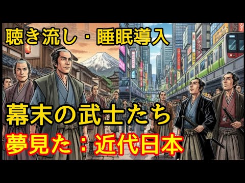 幕末の武士たちが夢見た「近代日本」 【聴き流し・作業用】