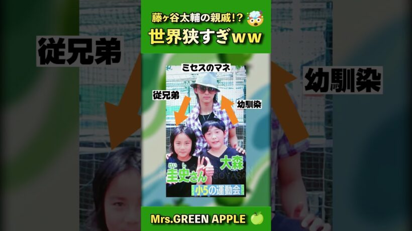 ✨ 漫画みたいな設定を地で行くミセスの裏話。#shorts #mrsGREENAPPLE #ミセスグリーンアップル #ミセス  #kismyft2  #藤ヶ谷太輔 #大森元貴 #藤澤涼架 #若井滉斗