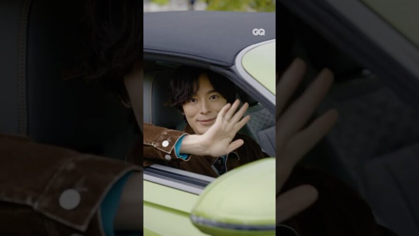 俳優・塩野瑛久が「ベントレー コンチネンタルGTCスピード」の走行フィーリングを本音でレビュー。#GQDRIVETESTED