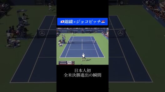 錦織、グランドスラム優勝とってくれ#テニス #tennis #テニス名場面ちゃんねる #shorts
