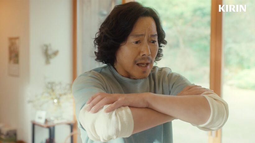 豊川悦司、武田真治と“再共演”　糖質ゼロ体操に励む！？　「キリン一番搾り 糖質ゼロ」新CM＋メーキング