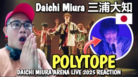 Daichi Miura 三浦大知 - Polytope - DAICHI MIURA ARENA LIVE 2025 REACTION