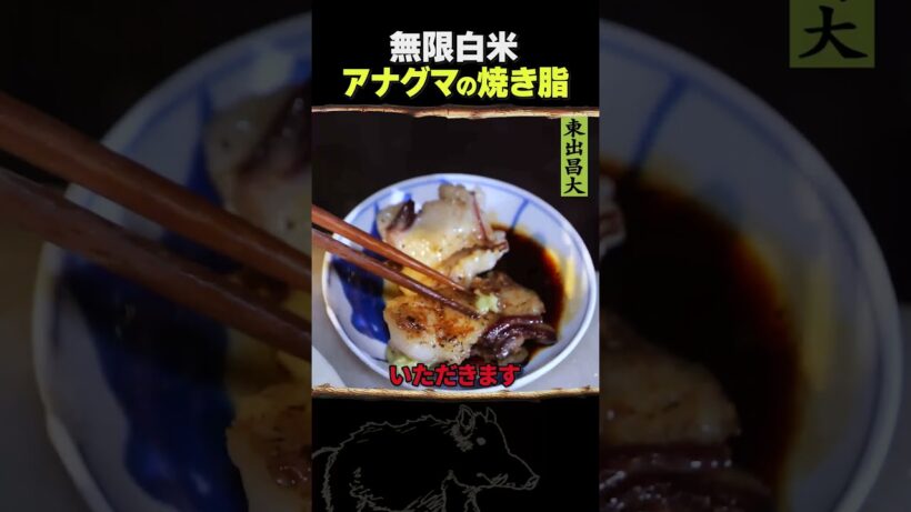 東出昌大 / アナグマの焼き脂