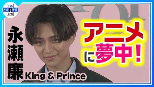 🟠期間限定【King & Prince 永瀬廉】夢中になってるものは「アニメ」＜ディオール アディクト キャンディ ショップ＞