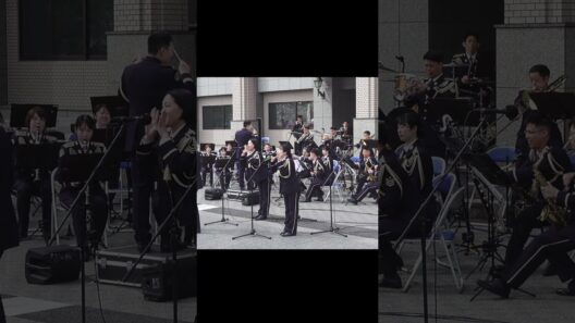 「おジャ魔女カーニバル」　 濱野萌々子　親衛隊　菊川 貴之 指揮 ：２等陸尉  高橋 克典　　 陸上自衛隊　中部方面音楽隊　萌々子ミックス　#shorts