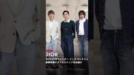 横浜流星&吉沢亮『国宝』タッグがそろい踏み! 北村匠海ら豪華ゲストがディオールショー会場に集結.. TOKYO NEWS MOVIES 🎥 #映画 #映画red