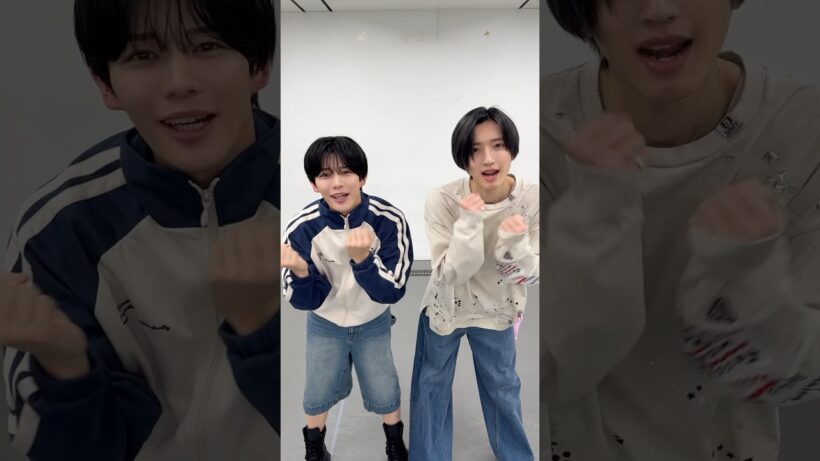 【#道枝駿佑 & #長尾謙杜】 #スキスギ❤️‍🩹🌿 🩷道長ペアダンス💛 2/18発売 10th Single「HARD WORK」🥡❤️‍🔥 #なにわ男子_HARDWORK