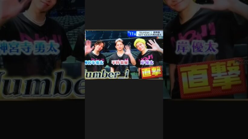 Liveツアー裏側密着Number _i紫耀くん岸くん神宮寺くん