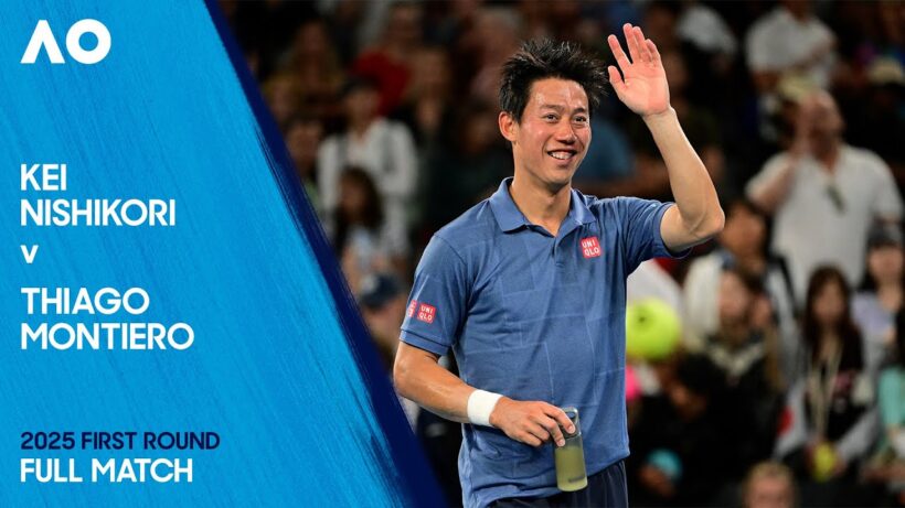 Kei Nishikori v Thiago Monteiro Full Match | Australian Open 2025 First Round