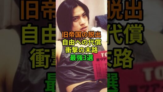 【脱退の真相】赤西仁、長瀬智也、平野紫耀…ジャニーズ帝国を捨てた異端児たちの現在 #芸能界 #退所 #衝撃