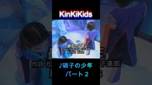 ♪硝子の少年 #KinKiKids #domoto #堂本光一 #堂本剛