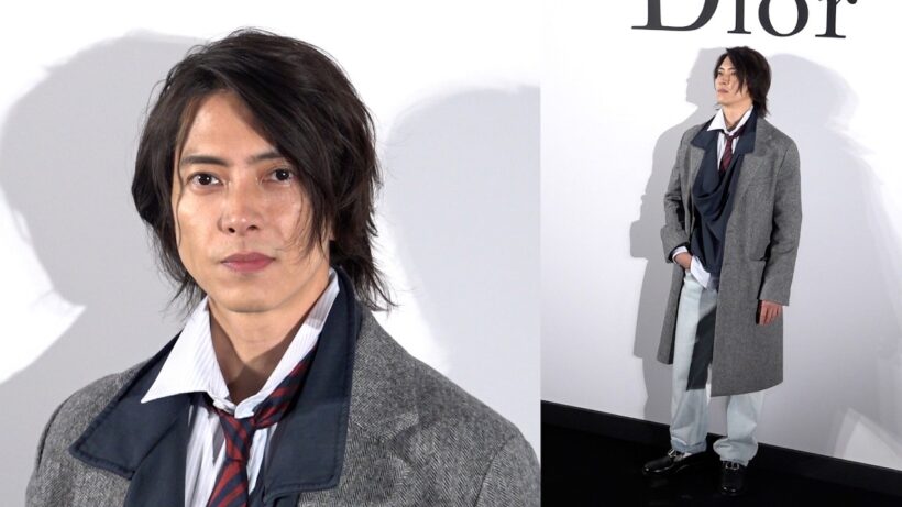 山下智久、クラシカル＆カジュアルなディオールルックで新店舗来場　“これからの夢”を語る　『ディオール バンブー パビリオン』オープンイベント