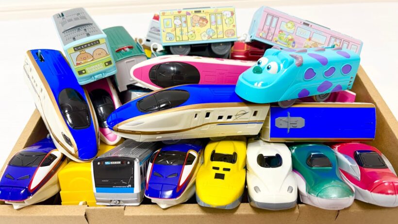山積みの新幹線と電車を集めて紹介していします！We introduce a big pile of Shinkansen and train toys!