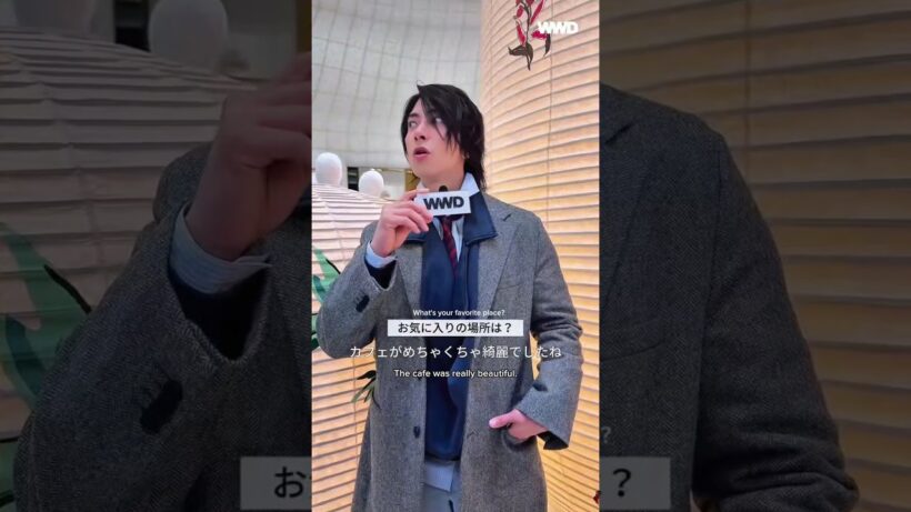 Tomohisa Yamashita #山下智久 #shorts The "Dior Bamboo Pavilion" opens in Daikanyama 代官山