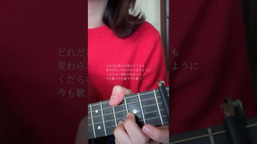 #灰色と青 / #米津玄師 #菅田将暉 #弾き語り #기타