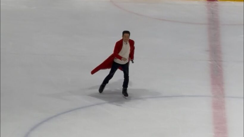 田原俊彦、氷上に登場！！