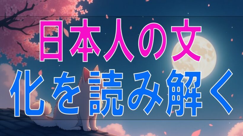 【武田鉄矢今朝の三枚おろし】日本人の体で、日本人の文化を読み解く