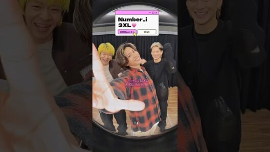 【Number_i】平野紫耀プロデュースの3XLのかわいすぎるショート動画がきたよーー🫶🏻♥️💜🩵#number_i #なんばーあい #平野紫耀 #岸優太 #神宮寺勇太