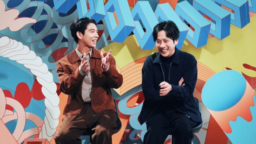 二宮和也×賀来賢人、久々CM共演で仲良しトーク全開！　「ahamo」新TVCM第2弾「シンプる?ニノ×カク」篇