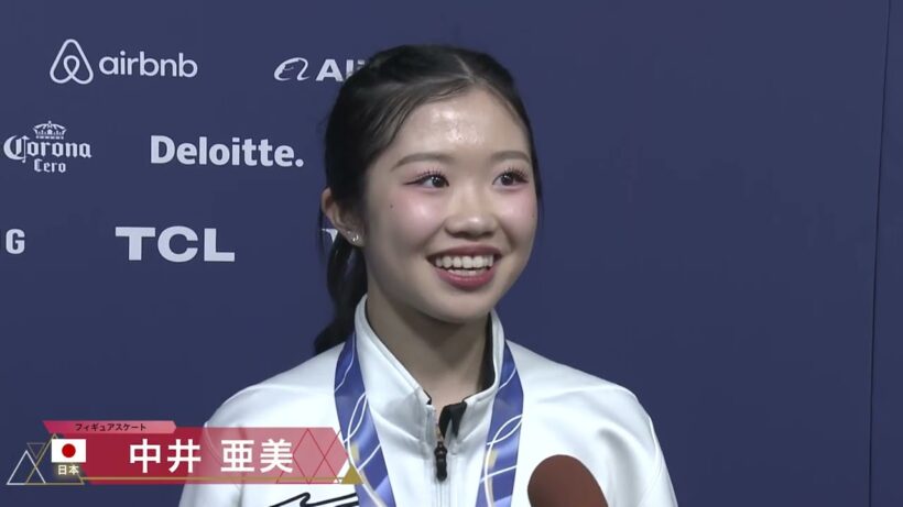 【最年少でメダル獲得】中井亜美は銅メダルでフィニッシュ｜ミラノ・コルティナオリンピック