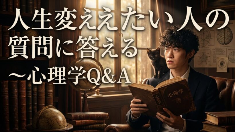 ⚠️アーカイブなし⚠️人生変えたい人の質問に答える〜心理学Q&A