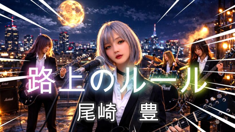 尾崎豊/路上のルール 女性ボーカルでカバーしてみた！YUTAKA OZAKI ai cover songs japanese