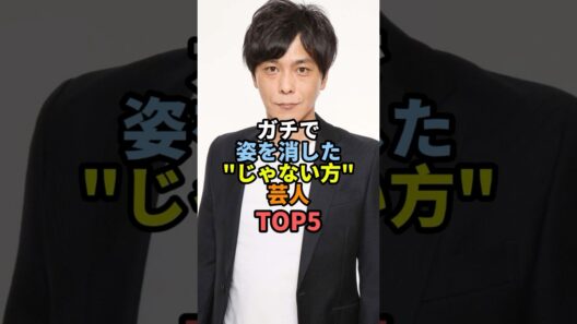 ガチで姿を消した”じゃない方”芸人TOP5 #お笑い #芸人 #お笑い芸人