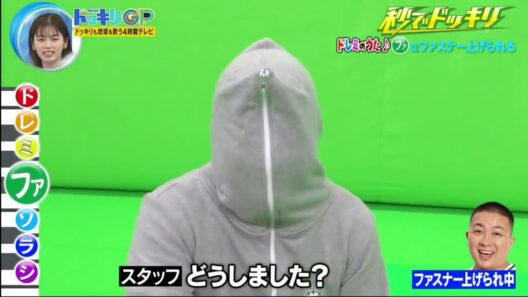 『ドッキリGP』 松尾駿チョコレートプラネット「災害フード付きシャツ」 www