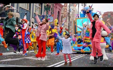 USJに千葉雄大・森崎ウィンらが登場！ダンスモーメントでお祝い🎊【25周年開幕セレモニー】