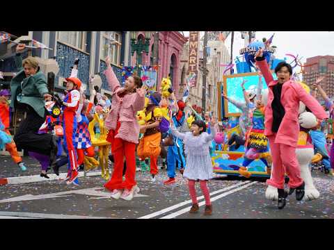 USJに千葉雄大・森崎ウィンらが登場！ダンスモーメントでお祝い🎊【25周年開幕セレモニー】