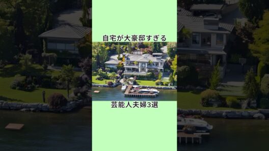 自宅が大豪邸すぎる芸能人夫婦3選 #shorts