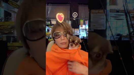 愛犬フォルテと一緒に配信 #gackt