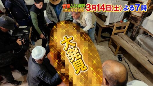 ミステリーハンター 岡田准一! 3300年前の墓を緊急特別取材!『世界ふしぎ発見!』3/14(土)【TBS】