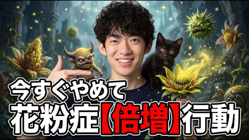 花粉症を悪化させる「やばい習慣」