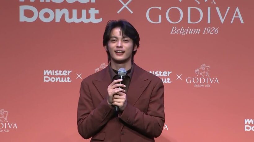 「最近あった、甘い出来事は？」神尾楓珠さん「『Mister Donut×GODIVA』新商品発表会」代表質問
