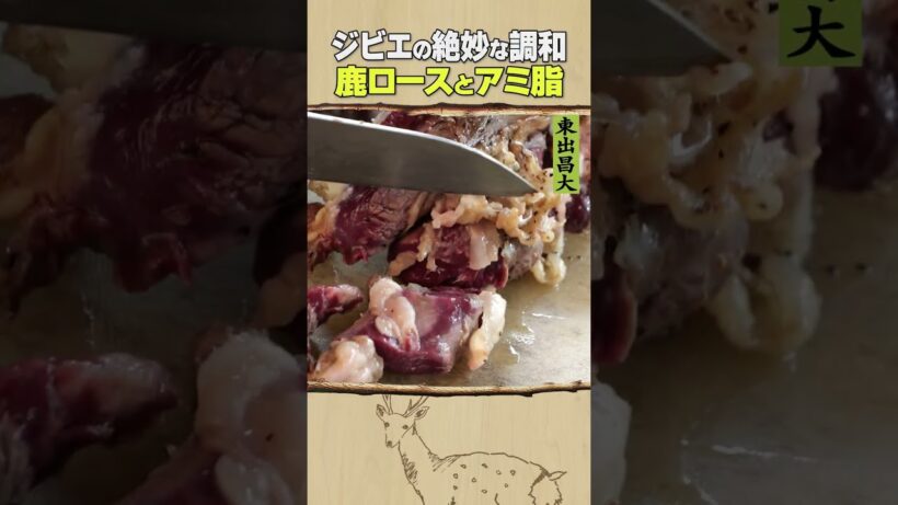 東出昌大 / 鹿ロースとアミ脂