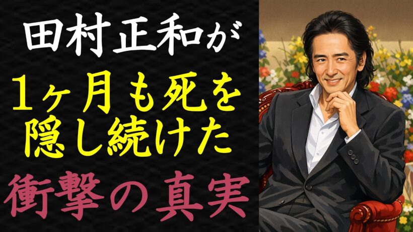 【偉人伝】田村正和が隠し通した“最期の1ヶ月”と、妻だけに見せた素顔【99％が知らない】