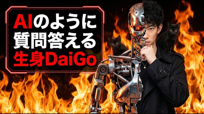 AIのように質問答える生身DaiGo