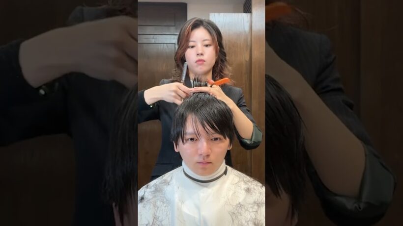 ASMR💈Experience Japan’s Master Barber Skills | THE BARBER TOKYO | Tatsuomi Hamada #asmr  #haircut