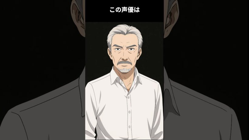 声優界を代表する色気のある役者。彼を尊敬する声優も多く一つ一つの演技や息遣い、立ち振る舞いなど全てが教科書：この声優は誰でしょう #アニメ #雑学 #声優
