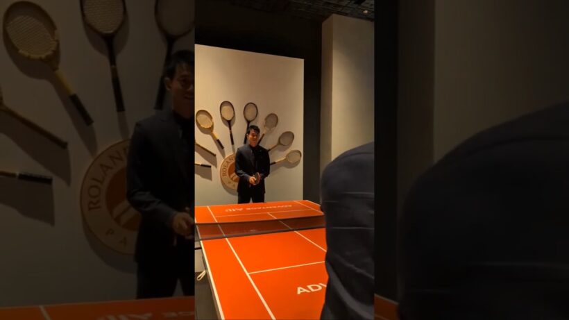 錦織圭選手の卓球【テニス】