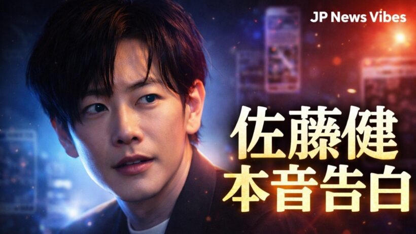 佐藤健が本音告白…SNSで動画を延々と見てしまう？綾鷹アンバサダー就任の裏側 #佐藤健 #綾鷹 #芸能ニュース
