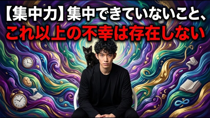 【スマホで死ぬ】集中できていないこと、これ以上の不幸は存在しない