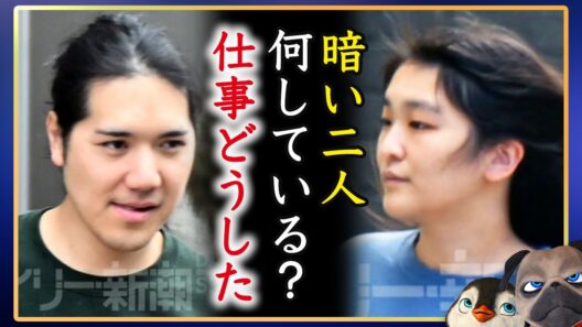 【イヤイヤおかしいでしょ】小室圭さん眞子さんがダル着でぶらぶら仕事はしてる？