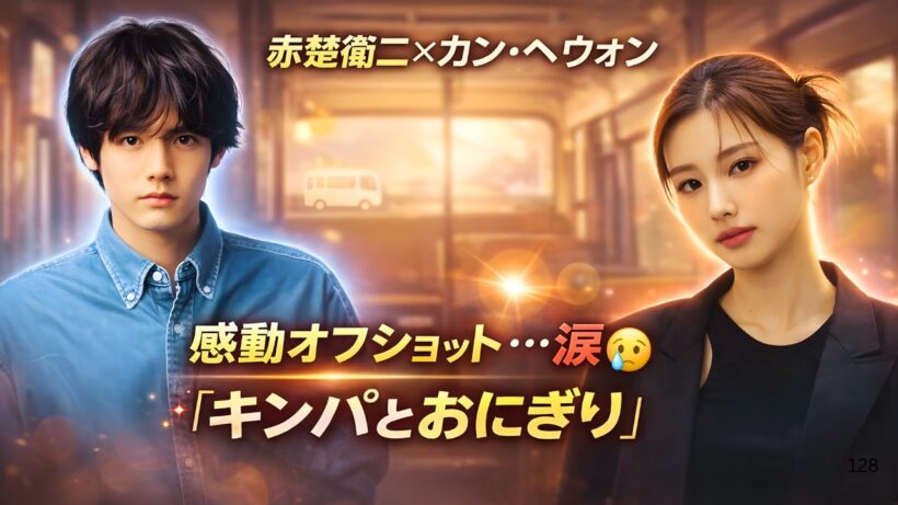 赤楚衛二×カン・ヘウォン感動オフショット…思い出のバスに涙「キンパとおにぎり」#赤楚衛二 #カンヘウォン #キンパとおにぎり