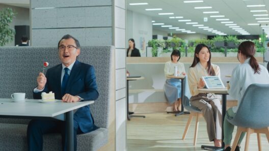 SKYPCE CM「抜擢篇」篇15秒 吉田鋼太郎 土屋太鳳 CP