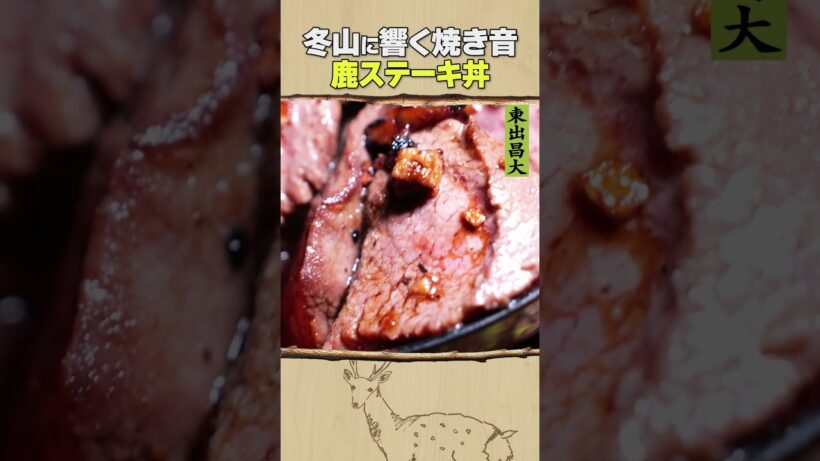 東出昌大 / 鹿ステーキ丼