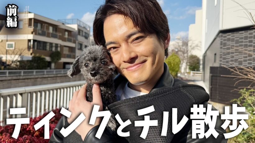 【中山優馬】愛犬・ティンクとチル散歩【前編】