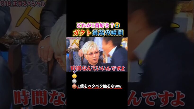 ガクト格付けチェックで腹筋崩壊する瞬間ww #おもしろ #面白い